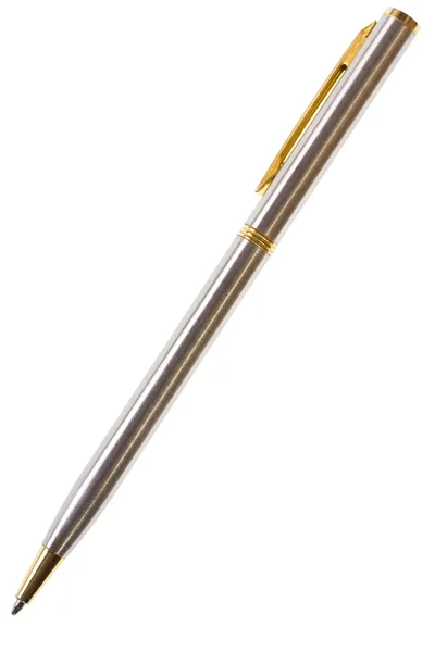 Metalowy długopis — Zdjęcie stockowe