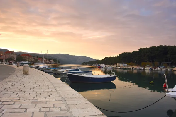 Quay içinde starij grad, Hırvatistan — Stok fotoğraf