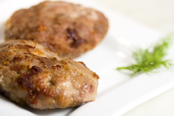stock image Two cutlets