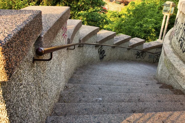 Escadas sinuosas — Fotografia de Stock
