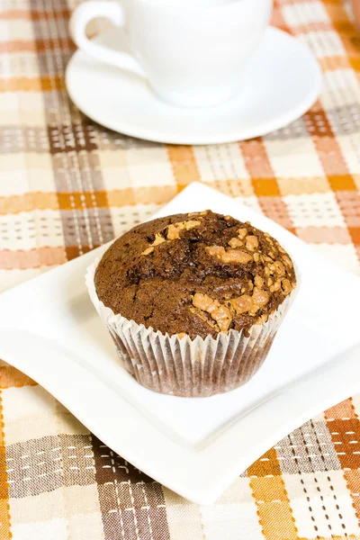 Muffin czekoladowy — Zdjęcie stockowe