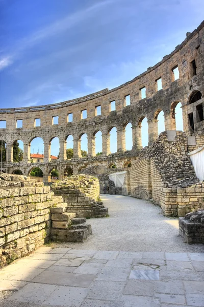 Ancient arena in Pula — Stock Photo, Image