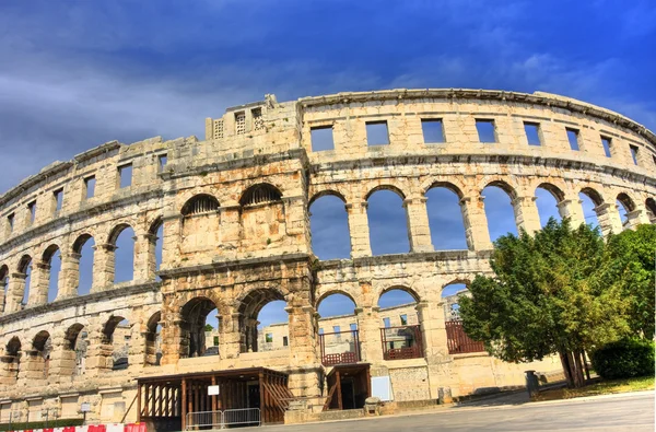 stock image Ancient arena in Pula
