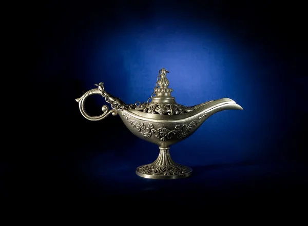 Oriental silver coffeepot Royalty Free Stock Photos