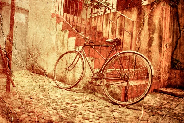 Cortile nella vecchia Zagabria — Foto Stock