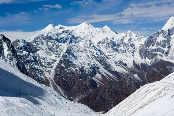 ネパール。ヒマラヤ山脈。アンナプルナの丘 — ストック写真
