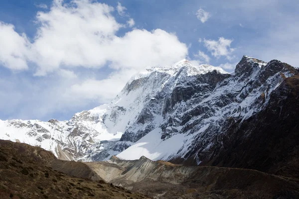 ネパール。山マナスル周辺 — ストック写真