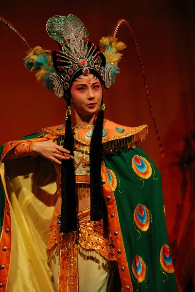 China opera Iron Fan Princess — Stock Photo, Image