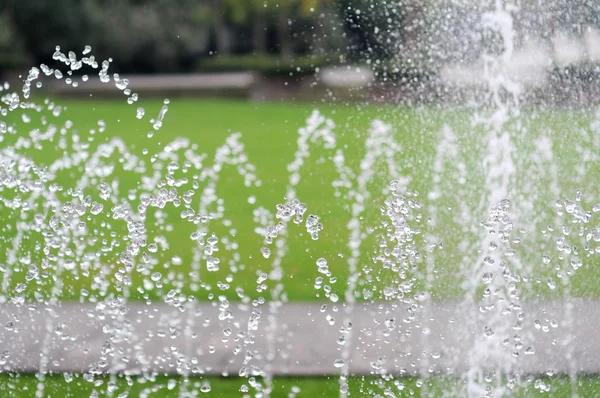 stock image Fountain water drops