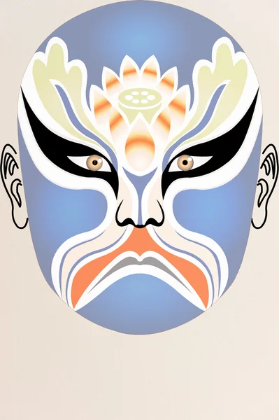 stock image Chinese opera face