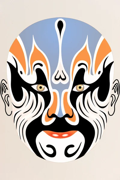 stock image Chinese opera face