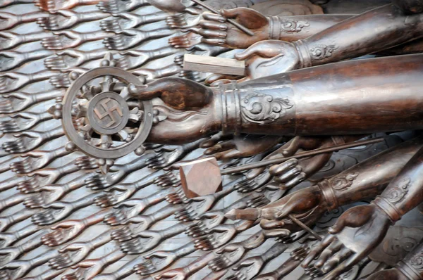 stock image Thousands hands guanyin statue