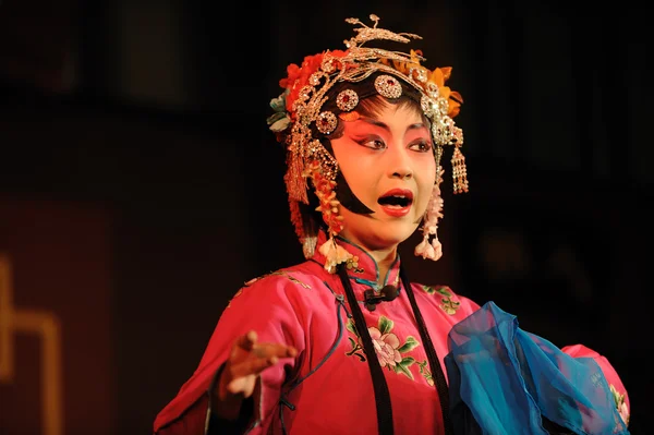 중국 오페라 물 여백 — 스톡 사진