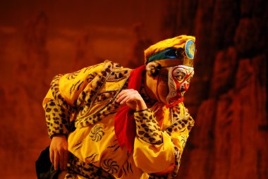 China Opera Monkey King clipart