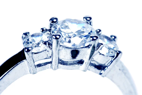 Ring on white — Stock Photo, Image