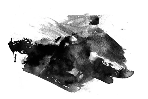 Grunge malování blob — Stock fotografie