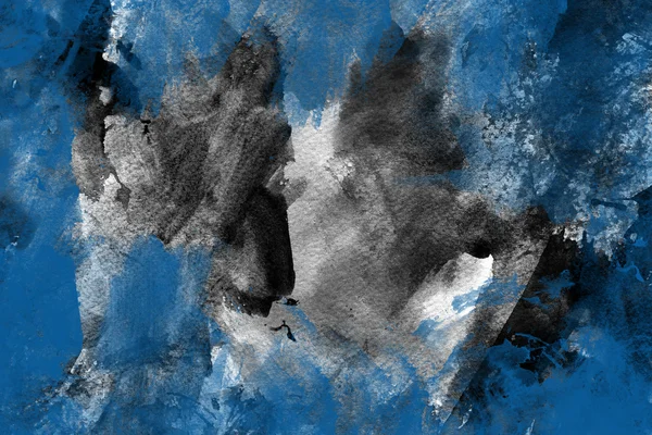 Azul grunge pintura fundo — Fotografia de Stock