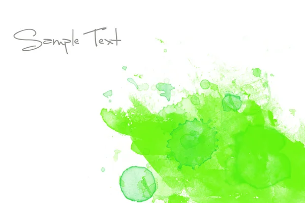 stock image Green abstract illustration