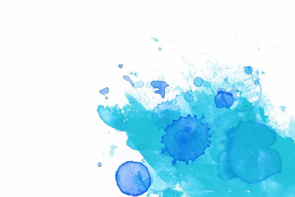 Modrá abstraktní malby — Stock fotografie