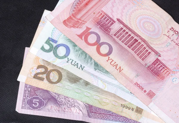 Close-up shot of Chinese banknote — Stock Photo, Image