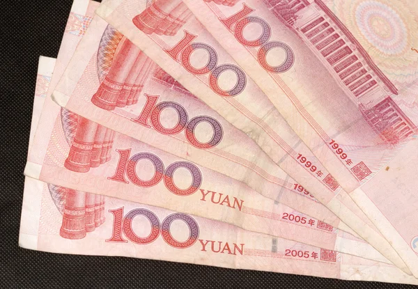 Chinese banknotes 100 yuan — Stock Photo, Image