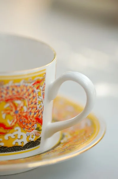 Part of coffee cup — Stock Photo, Image