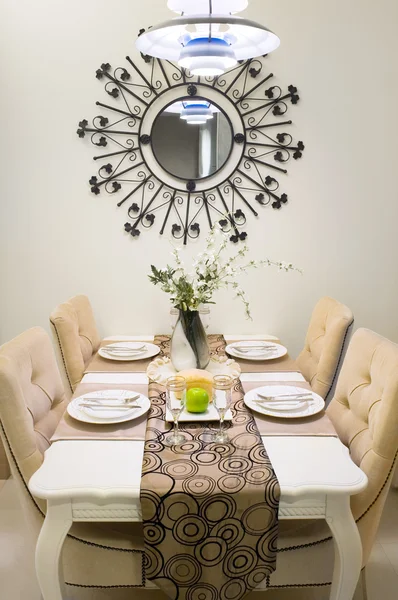 Dinner table setting — Stock Photo, Image