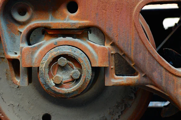 Roda de vapor velho — Fotografia de Stock