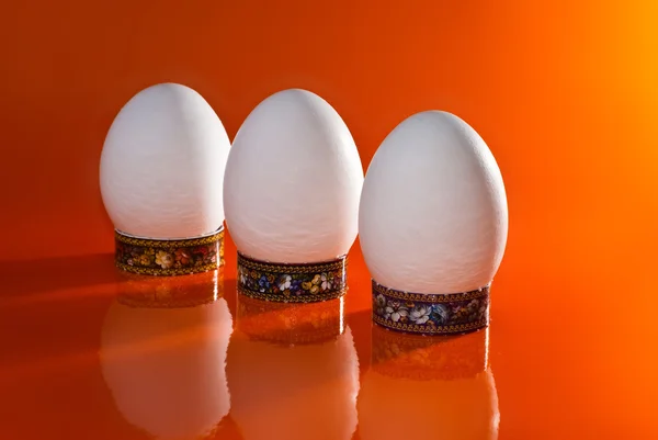 Ovos brancos — Fotografia de Stock