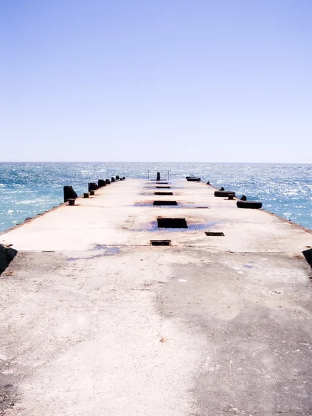 Sea pier — Stock Photo, Image