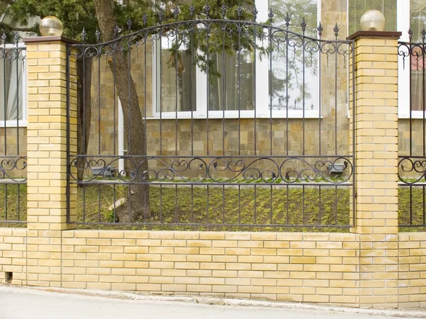 Zaun eines Hauses — Stockfoto
