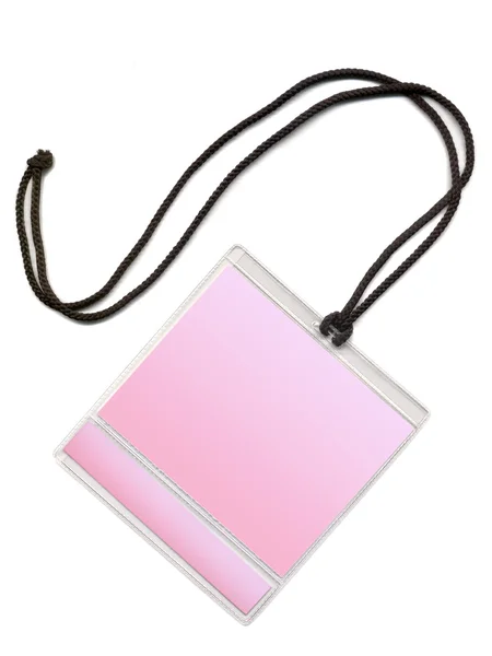 Badge avec ESPACE COPIE rose — Photo