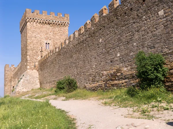 Stronghold of genoese — Stock Photo, Image