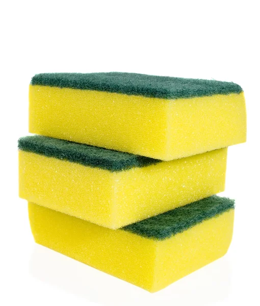 Yellow sponges — Stock Photo, Image