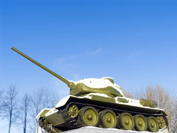 Tank T34 monument — Stockfoto