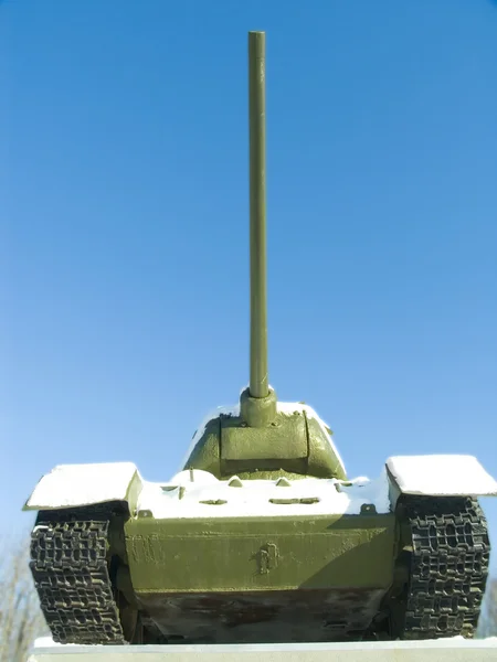 Tank T34 monument — Stockfoto