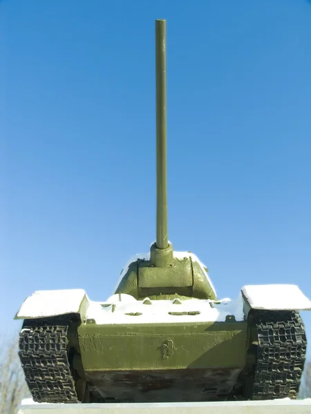 stock image Tank T34 monument