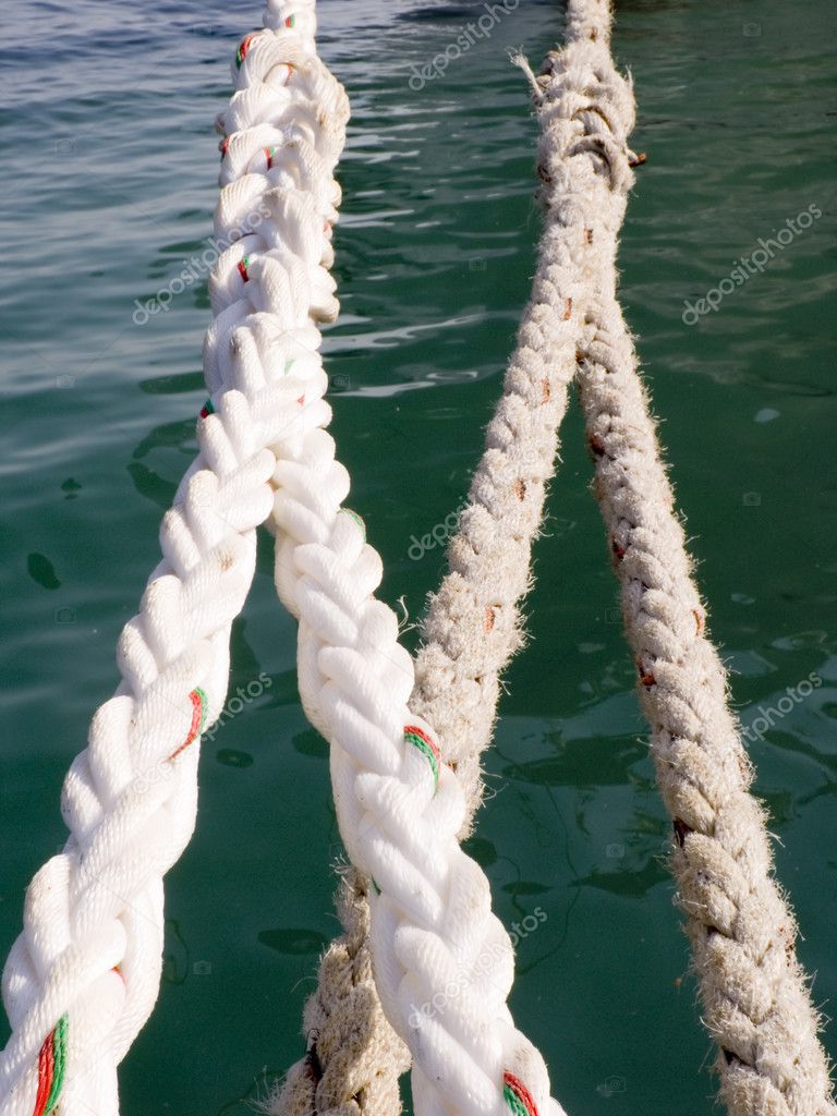 Berthing rope