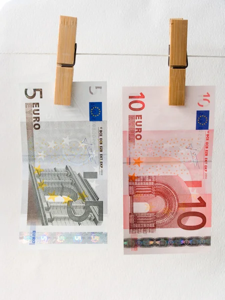 Euro of a banknote — Stock Photo, Image