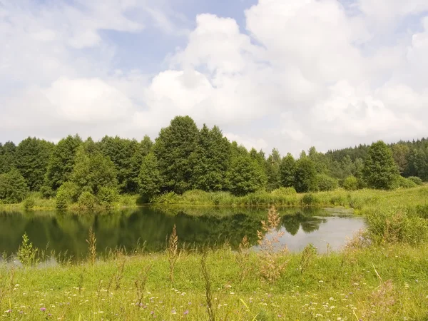 木製湖 — ストック写真