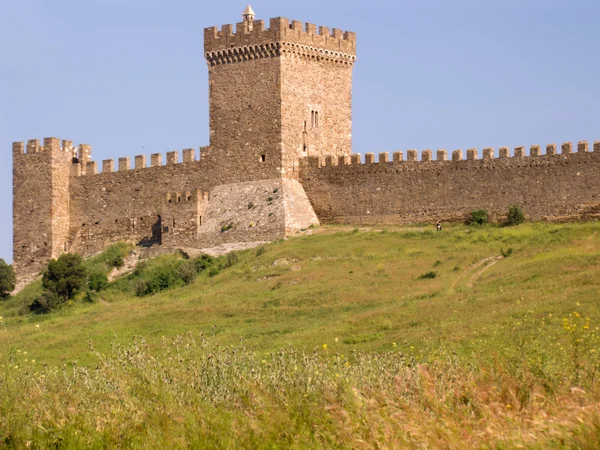Stronghold of genoese — Stock Photo, Image