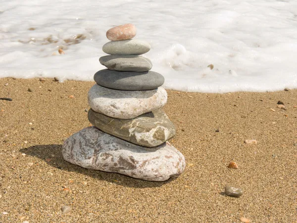 Камни для медитации — стоковое фото