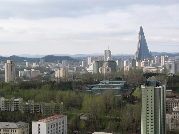 stock image Pyongyang, in North Korea.