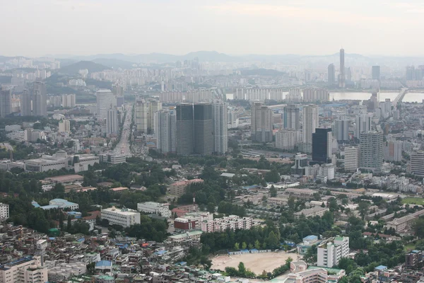 Vista da cidade de Seul — Fotografia de Stock