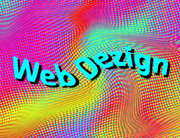 Webdesign — Stockfoto
