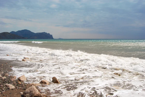 Tempo tempestoso nel Mar Nero — Foto Stock