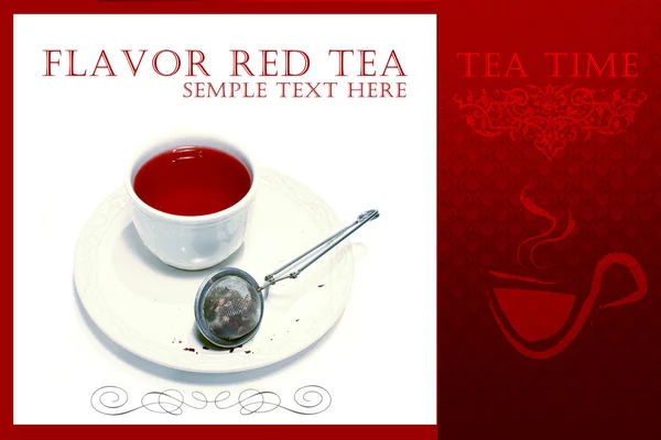 Aroma šálek čaje — Stock fotografie