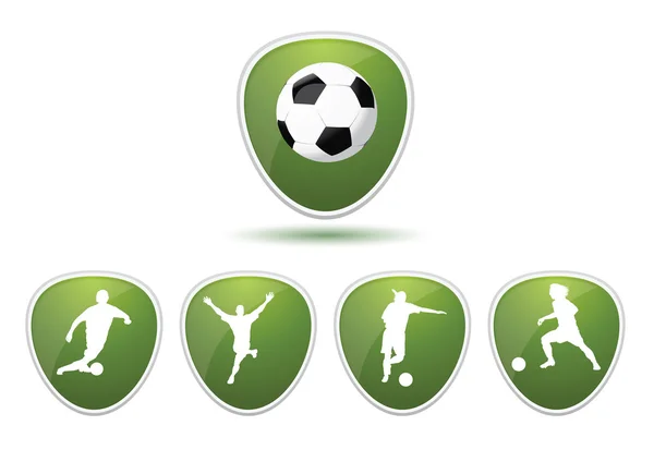 Football icon — Stock Photo, Image