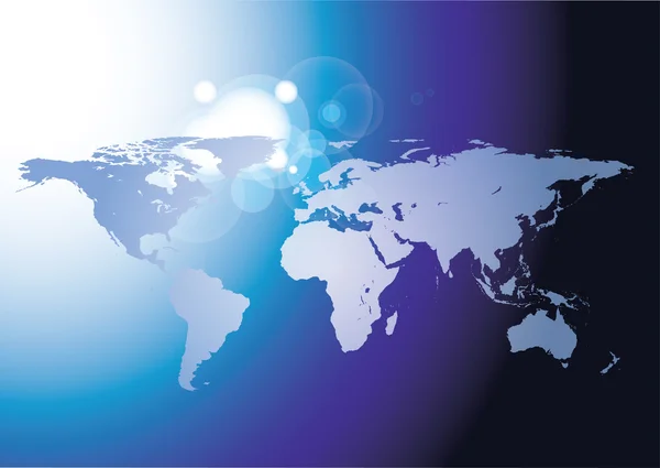 Wereld kaart en aarde globes — Stockfoto