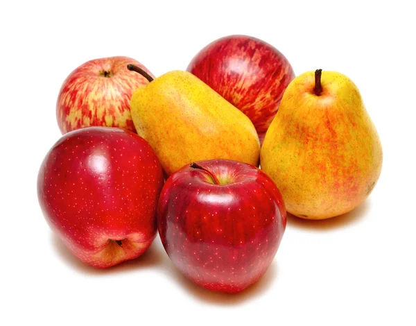 Manzanas y peras — Foto de Stock